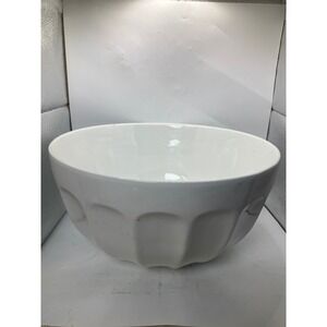 Home‎ Porcelain White Serving Bowl Oven Microwave Dishwasher Safe China